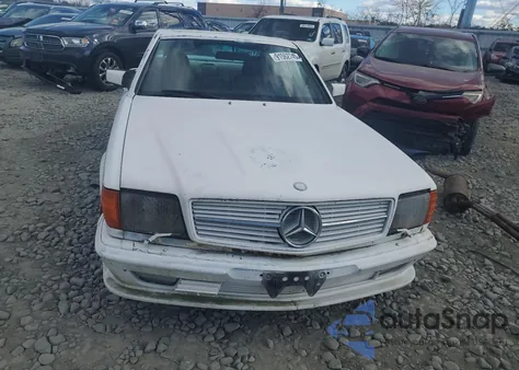 1984 Mercedes Benz 500Sec из США, поврежденный, VIN WDB12604412007325